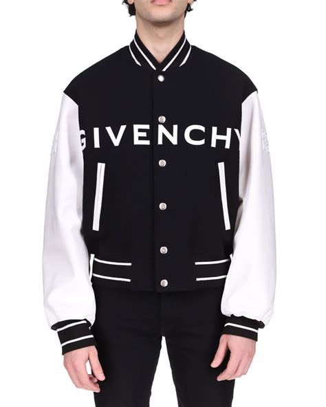 givenchy varsity jacket mens|givenchy jackets for men.